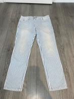 ZERRES dames blauw wit gesteepte denim jeans broek mt 40, Maat 38/40 (M), Blauw, Ophalen of Verzenden, Zo goed als nieuw