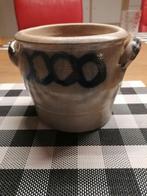 Keulse pot kleurstelling grijs met blauw 13 cm, Ophalen