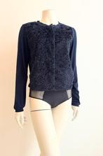`S Max Mara donkerblauw vestje 38, Kleding | Dames, Ophalen, Zo goed als nieuw, Maat 38/40 (M), Blauw
