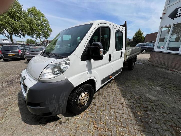 Peugeot Boxer 335 2.2 HDI L3 DC pick-up, Auto's, Peugeot, Bedrijf, Te koop, Boxer, ABS, Airconditioning, Boordcomputer, Centrale vergrendeling
