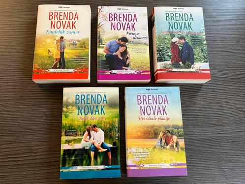 5X Brenda Novak - serie Whiskey Creek - HQN Roman, Boeken, Romans, Gelezen, Amerika, Ophalen of Verzenden