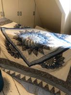 Quilt - Sprei - Deken 250x250, Huis en Inrichting, Slaapkamer | Beddengoed, Ophalen, Zo goed als nieuw, Tweepersoons, Blauw