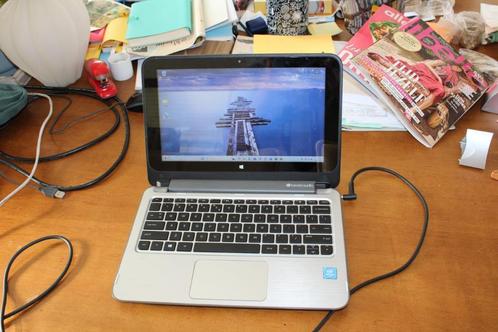 hp x-360 laptop met windows 11 en office, Computers en Software, Windows Laptops, Gebruikt, 13 inch, HDD, SSD, 3 tot 4 Ghz, 4 GB