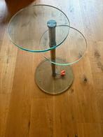 Gispen bijzettafel, Huis en Inrichting, Tafels | Bijzettafels, Minder dan 55 cm, Gebruikt, Metaal of Aluminium, Rond