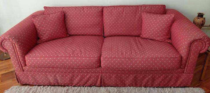 Te koop: keurig onderhouden 2,5-zits bank, Huis en Inrichting, Banken | Bankstellen, Gebruikt, Rechte bank, Driepersoons, 200 tot 250 cm