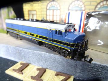 N117=Lima diesel loc van de U.S. Baltimore spoorwegen.159 beschikbaar voor biedingen