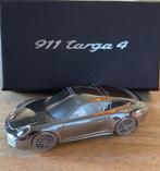 Porsche 911 (992) targa 4  chroom aluminium  paperweight, Hobby en Vrije tijd, Modelauto's | 1:43, Ophalen of Verzenden, Nieuw