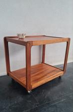 Prachtige retro vintage Deens design trolley, Huis en Inrichting, Ophalen, 50 tot 100 cm, Zo goed als nieuw, 25 tot 50 cm
