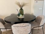Eettafel rond 130cm, 100 tot 150 cm, Rond, Ophalen of Verzenden, Zo goed als nieuw