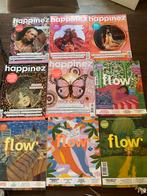 5 x Happinez & 4 x Flow, Ophalen of Verzenden, Zo goed als nieuw