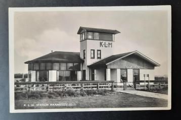 Ansichtkaart KLM station Haamstede uit 1935 beschikbaar voor biedingen