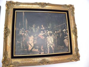 reprto de nachtwacht in prachtige lijst beschikbaar voor biedingen