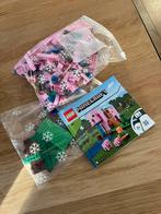 LEGO Minecraft “The Pighouse”, Ophalen of Verzenden, Zo goed als nieuw, Complete set, Lego