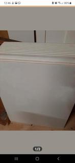 Witte geplastificeerde panelen - ideaal voor hobbyprojecten!, Ophalen, Nieuw