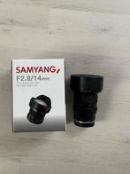Samyang 14mm F2.8 lens, Ophalen of Verzenden, Zo goed als nieuw, Groothoeklens