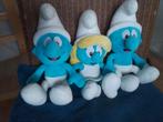 3 pluche smurfen, Ophalen, Nieuw, Smurfin, Poppetje, Figuurtje of Knuffel