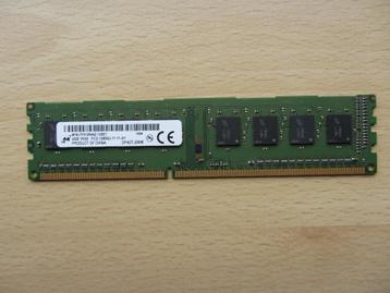 Micron 4GB PC3-12800 DDR3-1600MHz non-ECC Unbuffered CL11 24