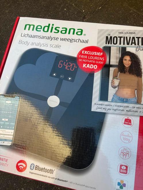 Medisana Lichaamsanalyse Weegschaal - Nieuw, Witgoed en Apparatuur, Weegschalen, Nieuw, Digitaal, Personenweegschaal, 1 tot 500 gram