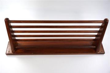 Vintage houten pannenrek / kapstok Bruynzeel beschikbaar voor biedingen