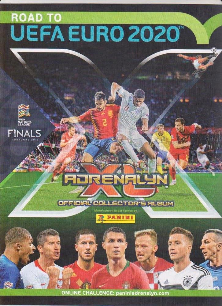 Panini krt Road to EURO 2020, EK2020, Verzamelen, Sportartikelen en Voetbal, Zo goed als nieuw, Poster, Plaatje of Sticker, Buitenlandse clubs