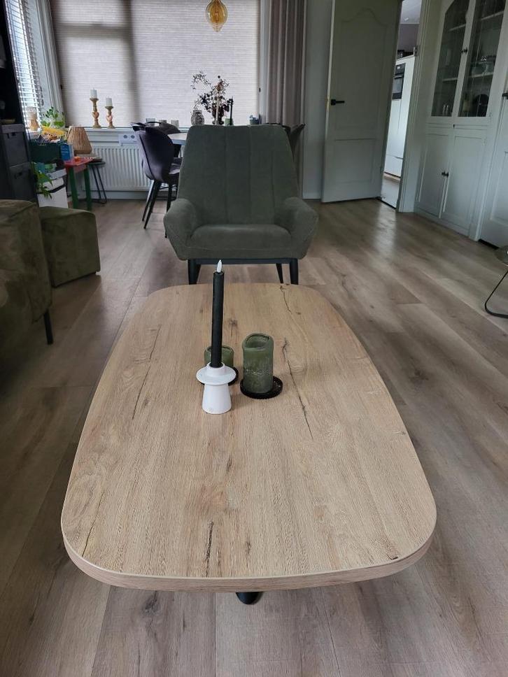 salontafel als nieuw 1 jaar oud nieuwprijs 600 nu 320 euro, Huis en Inrichting, Tafels | Salontafels, Zo goed als nieuw, Minder dan 50 cm