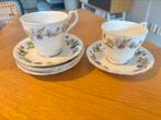 Paragon highland queen theekopjes+schotels, Antiek en Kunst, Antiek | Servies compleet, Ophalen
