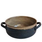 Vintage soepkom petrol blauw, Huis en Inrichting, Keuken | Servies, Ophalen of Verzenden, Zo goed als nieuw, Kom(men), Nvt