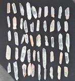 Actie! Set van 45 Bergkristal punten / staafjes edelsteen, Ophalen of Verzenden