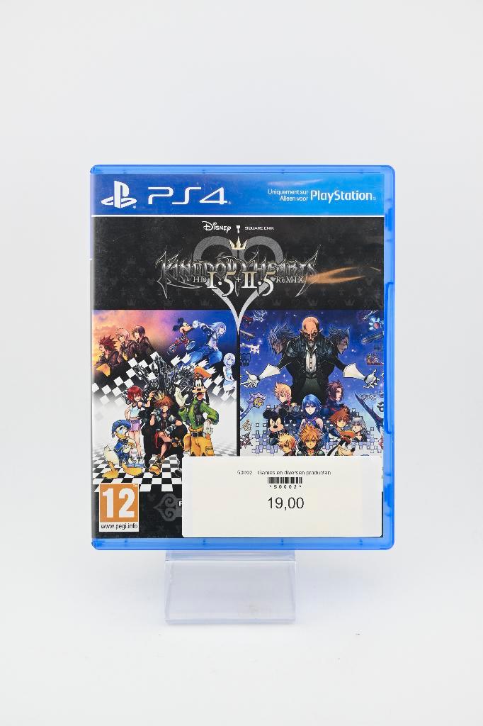 Kingdom Hearts 1.5 + 2.5  PlayStation 4, Spelcomputers en Games, Games | Sony PlayStation 4, Zo goed als nieuw, Avontuur en Actie