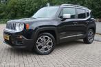 Jeep Renegade 1.4 MultiAir Limited AUTOMAAT,DAB,NAVI,KEYLESS, 65 €/maand, Gebruikt, 4 cilinders, Zwart
