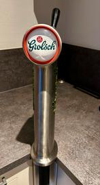 Tapzuil Grolsch rvs met verlichting, Overige merken, Ophalen of Verzenden, Zo goed als nieuw