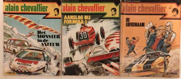 Alain chevallier verschillende titels 1editie's €3 per stuk, Boeken, Stripboeken, Zo goed als nieuw, Meerdere stripboeken, Ophalen of Verzenden