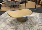 Salontafel organisch Goud Direct/Leverbaar/Enschede E-2270, Ophalen, 50 tot 100 cm, #Organisch#Salontafel#Sten#Goud#Stuntaanbieding