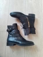 Fred de la Bretoniere maat 37 zwart leer, Kleding | Dames, Schoenen, Ophalen of Verzenden, Zo goed als nieuw, Zwart, Sneakers of Gympen