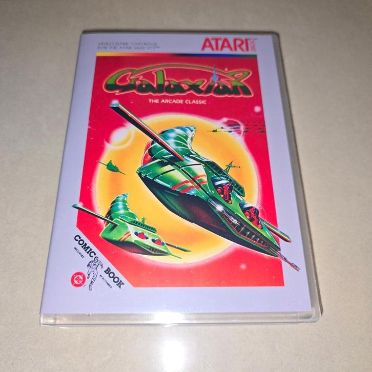Galaxian Atari 2600 Game case, Spelcomputers en Games, Games | Atari, Zo goed als nieuw, Atari 2600, Avontuur en Actie, 1 speler
