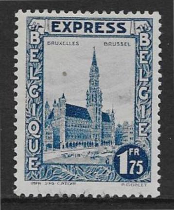 België 1929   Express   266  (Plakkerrest) beschikbaar voor biedingen