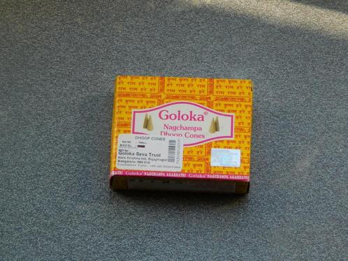 Indiase wierook-kegeltjes Goloka Nagchampa, Huis en Inrichting, Woonaccessoires | Kandelaars en Kaarsen, Nieuw, Kandelaar, Minder dan 25 cm