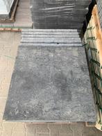 Budget terrastegel 60x60x4 cm Grijs/Zwart - J&W 10, Tuin en Terras, Tegels en Klinkers, Ophalen, Nieuw, 10 m² of meer, Nvt