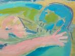 Aquarel erotiek stijl Permeke Gestel Zadkine Modigliani, Ophalen of Verzenden