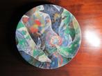 Kunst op Tafel Bord doorsn 30,5 cm decoratie Dolfijnen onbes, Ophalen of Verzenden