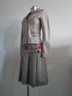 Dept - Department taupe rok met sier stenen, medium Nieuw, Kleding | Dames, Maat 38/40 (M), Overige kleuren, Nieuw, Ophalen of Verzenden