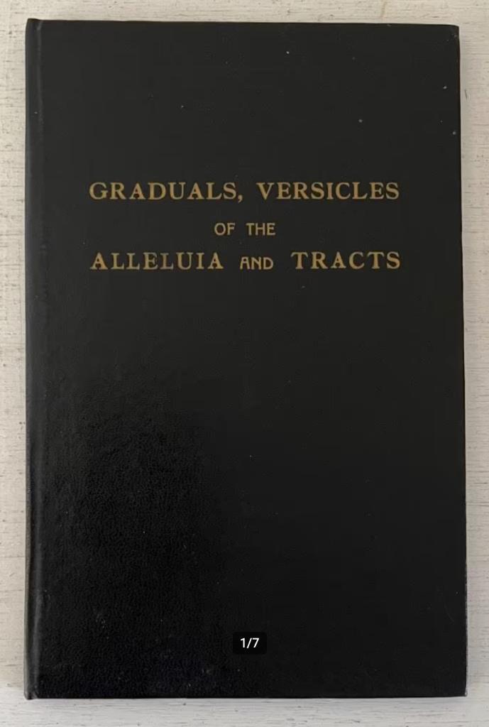 Graduals, Versicles of the Alleluia & Tracts, Boeken, Godsdienst en Theologie, Zo goed als nieuw, Ophalen of Verzenden