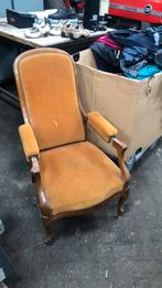 Antieke rookersstoel met verstelbare rugleuning, Ophalen