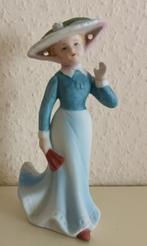 Victoriaanse dame van biscuit porselein, Antiek en Kunst, Ophalen of Verzenden