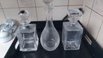3x karaffen, Ophalen of Verzenden, Zo goed als nieuw, Overige typen