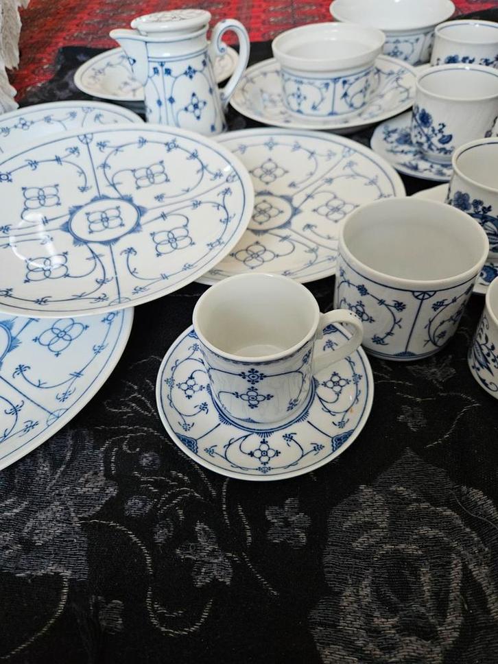 Delfts Blauw Servies 23 delig geen krasjes Geen schade, Antiek en Kunst, Antiek | Servies compleet, Ophalen