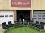 8 Armstoelen eetkamer design fauteuils /stoelen, Ophalen, Metaal, Gebruikt, Geen
