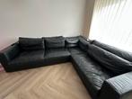 Luxe leren hoekbank Goossens Wonen – echt leer, Ophalen, Zo goed als nieuw, Leer