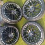 Mercedes w205 c63 AMG velgen met banden 19inch breedset, Auto-onderdelen, Banden en Velgen, 245 mm, Banden en Velgen, Zomerbanden