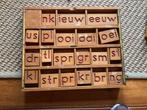 Kist met houten letters, Ophalen of Verzenden, Gebruikt, Taal en Lezen